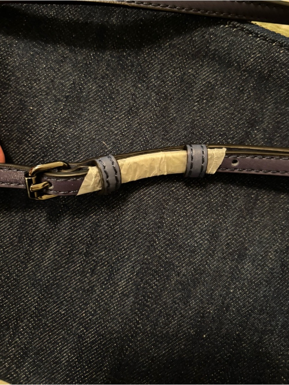 Rebecca Minkoff denim crossbody NWOT - Picture 7 of 7